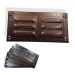GRILLE DAERATION MARRON METAL 25PCS