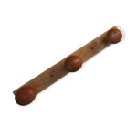 PORTE MANTEAU  3T   MARRON