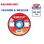 DISQUE 180 6MM A MEULER EMTOP EACD601801