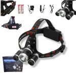 TORCHE FRONTEL 3TETE 3X CREE T6