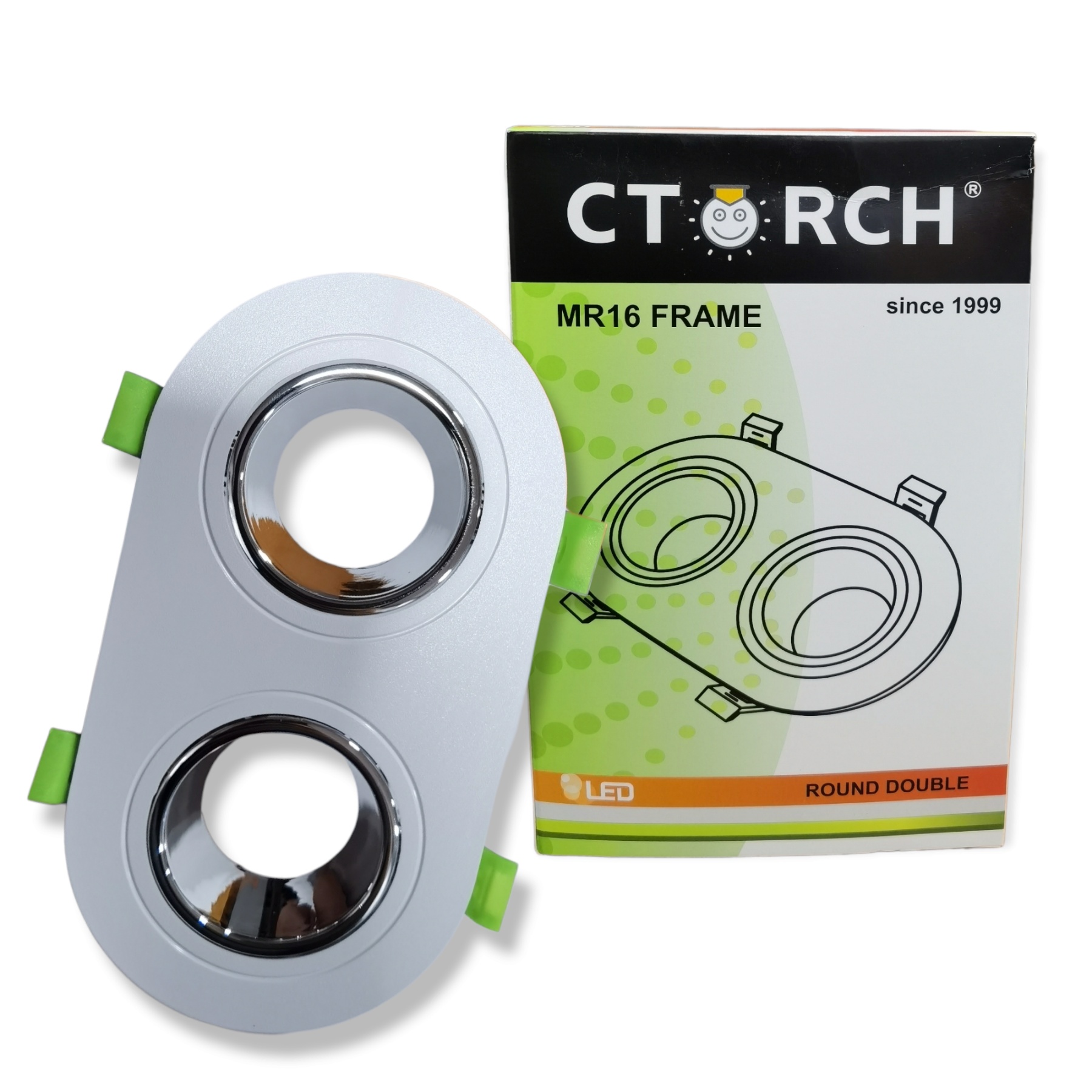Photo00019884 CARCASSE 2P WHITE/SILVER 111 ROND TORCH – Image 1