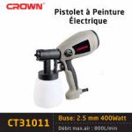 PISTOLET PEINTUR ELE CROWN CT31011/400W