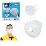 MASQUE POUSS BLEU / BLANC +FILTRE/ 20PCS