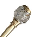 TRINGLE SIMPLE DOREE CRISTAL
