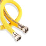 FLEXIBLE GAZ 1.80 JAUNE CH