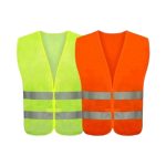 GILET DE SECURITE COULEUR (VERT/ORANGE)