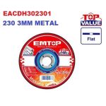 DISQUE 230 3MM METAL EMTOP EACDH302301