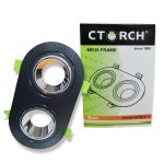 CARCASSE  2P BLACK/SILVER 120 ROND TORCH