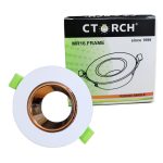 CARCASSE 1P WHITE/ROSE GOLD 107 ROND TORCH