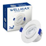SPOT 3W C.O.B MINI BLANC WELLMAX