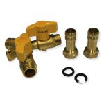 ROBINET GAZ DOUBLE FORSIC