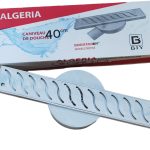 CANIVEAU DOUCHE 40 COUDE PLAS BYI