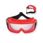 LUNETTE SOUDER TRANSP ROUGE LUX
