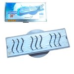 CANIVEAU COUDER INOX 30*10 CM BYI