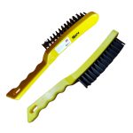 BROSSE METALIQUE JAUNE NTB