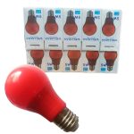 LAMPE LED 5W ROUGE WELLMAX