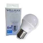 LAMPE LED 6W E27 WELLMAX G45MIN