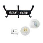 PORTE MANTEAUX ALLUM 3T NOIR