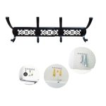 PORTE MANTEAUX ALLUM 4T NOIR