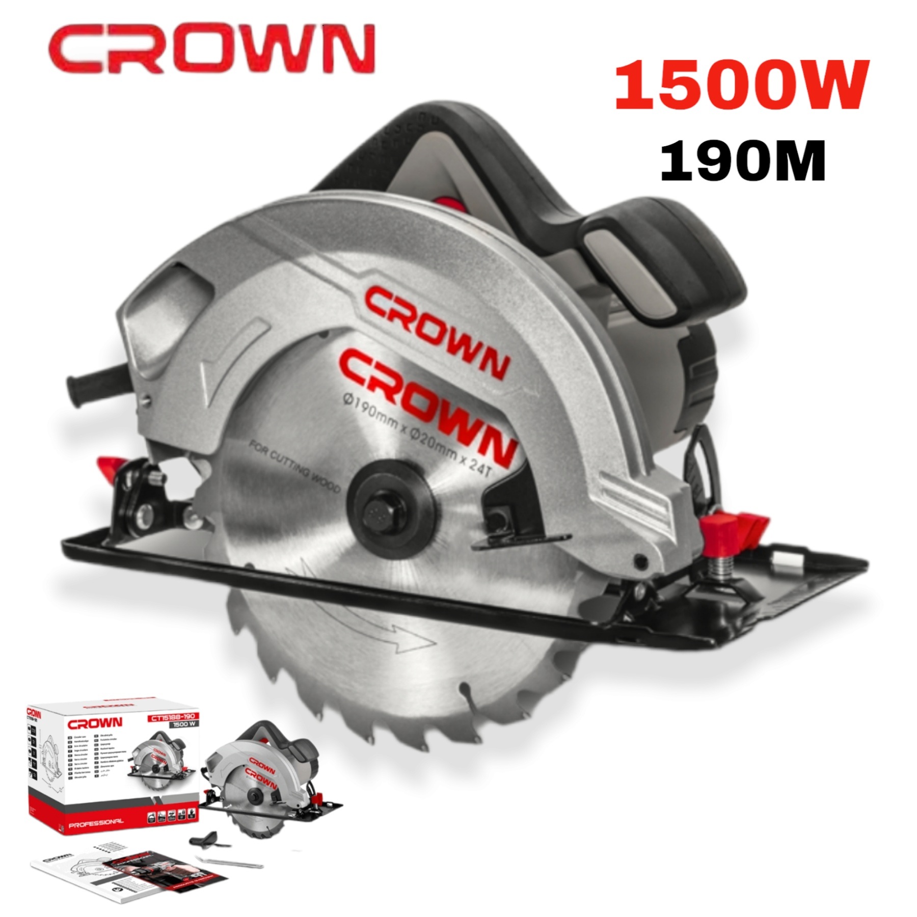 Photo00024228 SCIE CIRC 1200W 190M CROWN CT 15075 – Image 1
