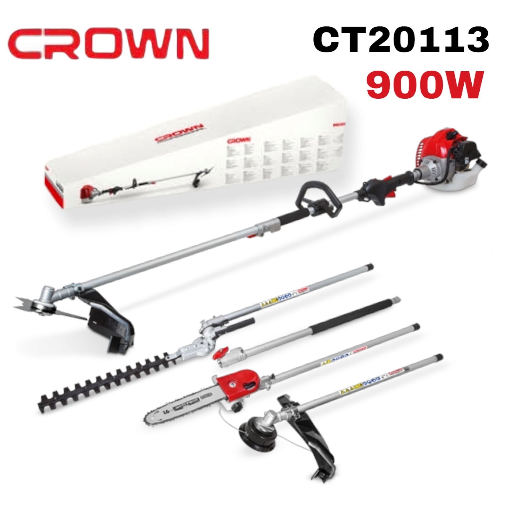 Photo00024229 COUPE GAZON 900W CROWN CT20113 – Image 1