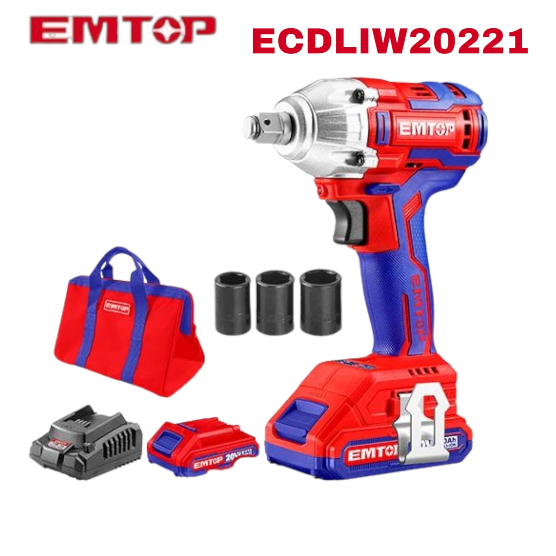 Photo00024434 VISSEUSE BOULONEUSE 20V ECDLIW20221 EMTOP – Image 1