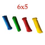 CORDE A LINGE 6*5M COULEUR