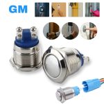 BOUTON AUTO CHROME GM