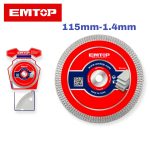 DISQUE DIAMANT 115 EDDCH81151 EMTOP