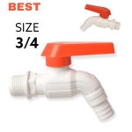 ROBINET 20 PLASTIC BRAT ORANGE/ BLEU  BEST