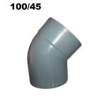 COUDE PVC 100/45 G