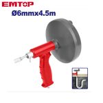 PISTOLE DE DEBOUCHEUR 6M EMDD3345 EMTOP