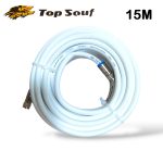 CABLE TV 15M BLANC TOP SOUF