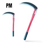 FAUCILLE PLIANTE ROUGE PM