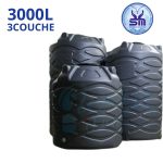CITERNE 3000L V ROND 7 COUCHES  SOUMAM