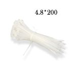 COLLIER PLAST  4 *200 BLANC