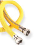 FLEXIBLE GAZ 75CM JAUNE CH