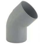 COUDE PVC 63/45 G