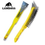 BROSSE METAL + GRATOIR LAMBOSS