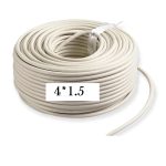 CABLE 4X1.5  BLANC SOUPLE