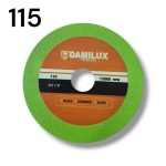 DISQUE 115 GLASS VERT DAMILUX