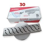 CANIVEAU DOUCHE COUDE BYI 30*6 PLAS