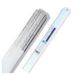 BAGUETTE ARGENT ITALY B/BLANC