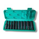 CAISSE DOUILLE 10PCS NOIR B/VERT