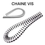 CHAINE VIS PLACO ADAPTATEUR