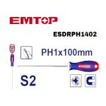 TOURNEVIS 1*100MM ESDRPH1402 EMTOP