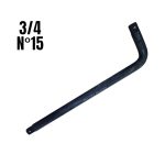 BRAS CLIQUET 3/4 NOIR 450 N°15