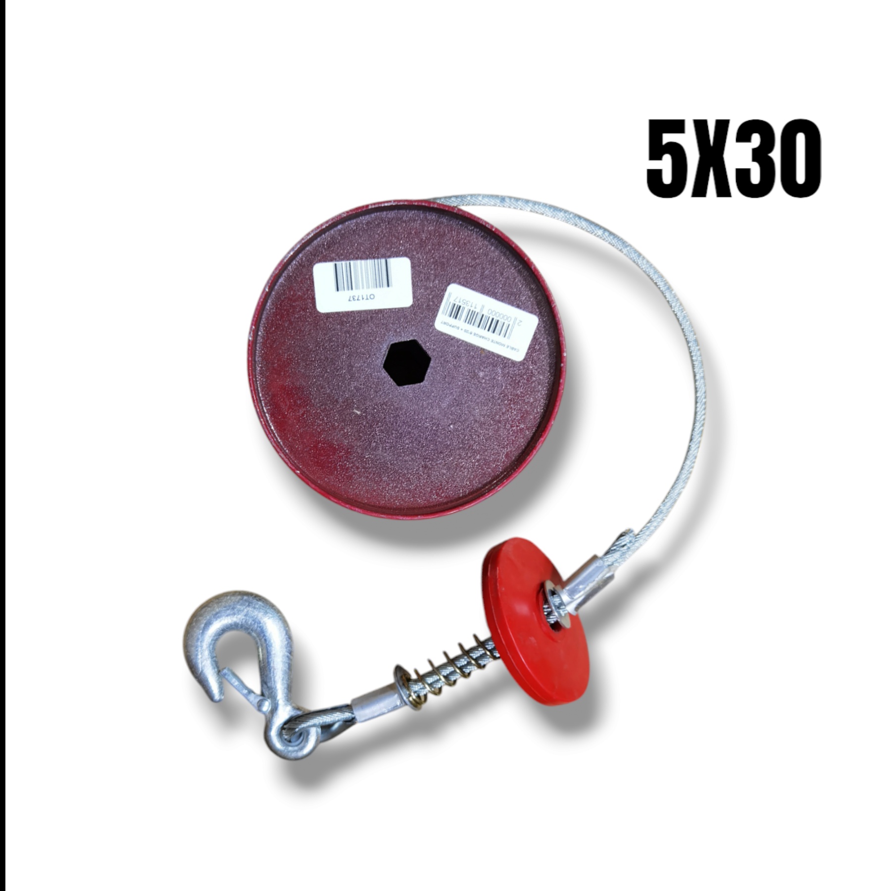 Photo00027678 CABLE MONTE CHARGE 5*30 + SUPPORT – Image 1