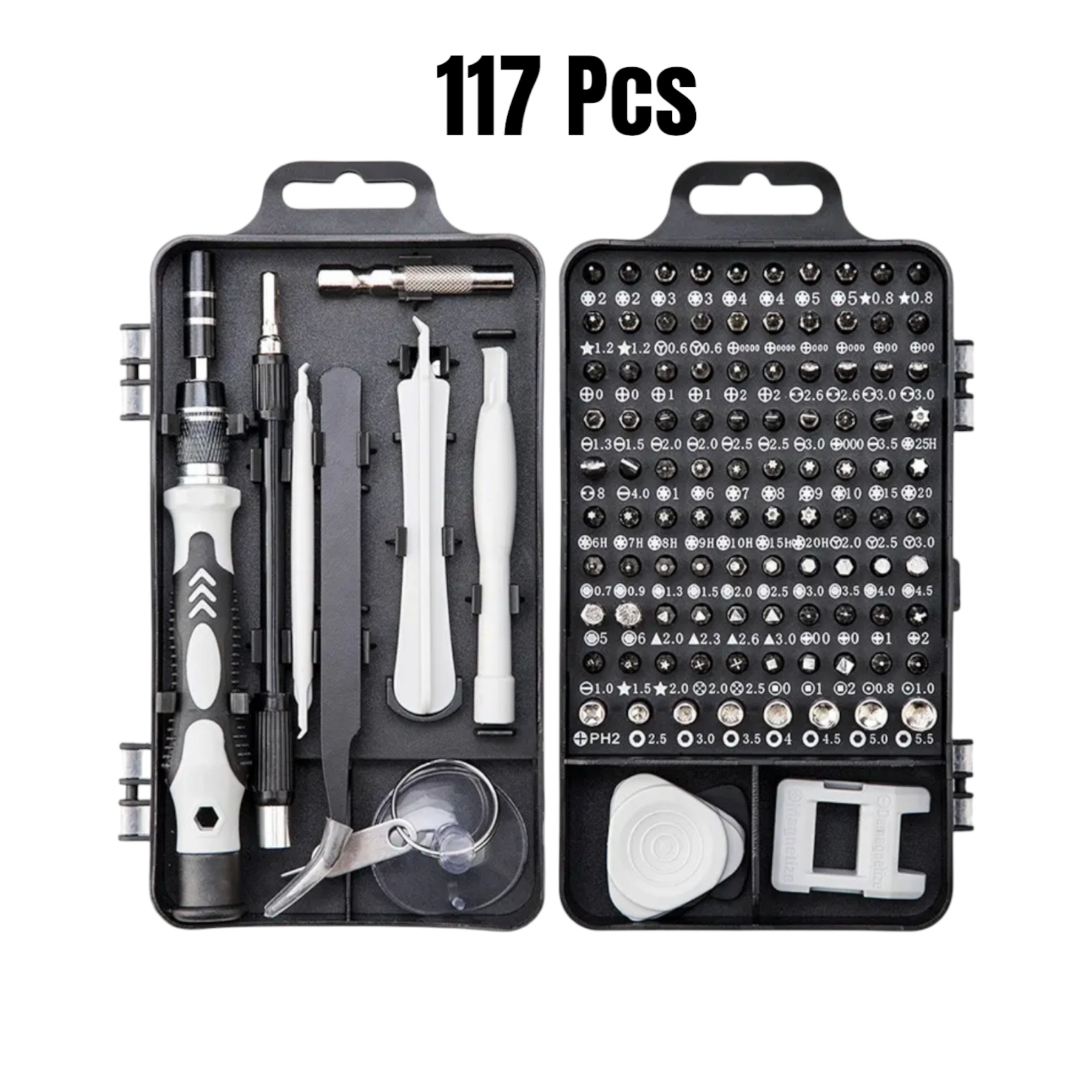 Photo00027705 JEUX TOURN PORTAB CAISSE NOIR 117 PCS – Image 1
