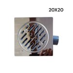 SIPHON DE SOL INOX 20*20 LANGS